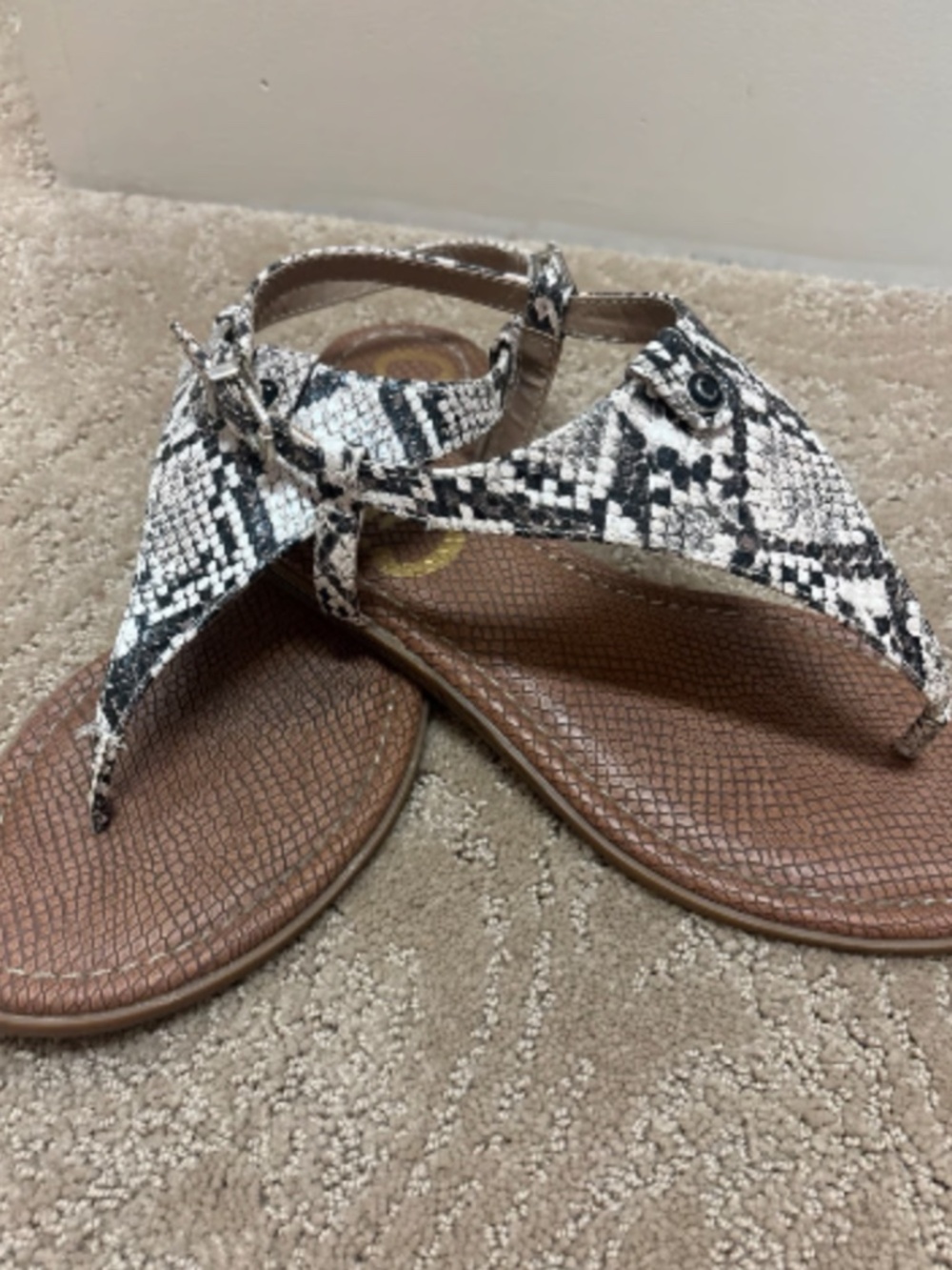 Sam Edelman Snakeskin Sandals